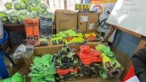 Ashanti RFA Donates equipments to support catch them young policy 1 IMG 20210417 WA0011
