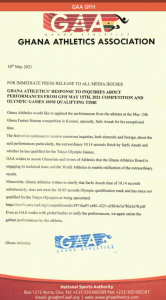 Ghana Athletics Association Responds To Brouhaha Surrounding Ansah Sarfo’s Qualification To Olympic Games 2 Screenshot 20210517 0857027E2 1