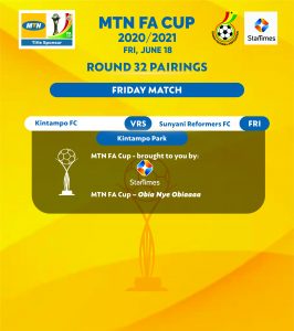Ghana FA Reveals Date For Hearts of Oak vs Windy Professionals FA Cup Clash 1 MTN FA CUP R32 FRIDAY MATCH