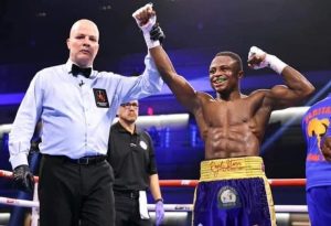 PHOTOS: Ghana's Isaac Dogboe Defeats Christopher Diza Via Majority Decision 3 FB IMG 1637470424952