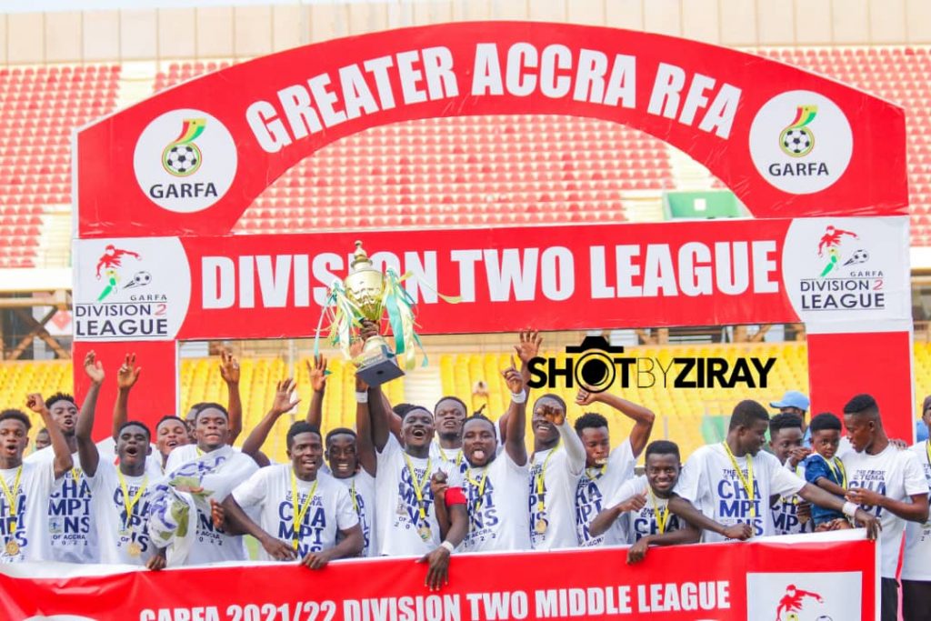 2021/22 GARFA Division Two Middle League: Rences FC Secure Division One ...