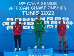 Abeiku Jackson grabs gold and silver medals at the CANA Senior African Swimming Championships in Tunis 1 FB IMG 1661110909687