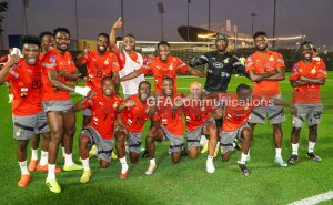 Pictures: Ghana Black Stars first training session in Abu Dhabi 2 20221115 214617
