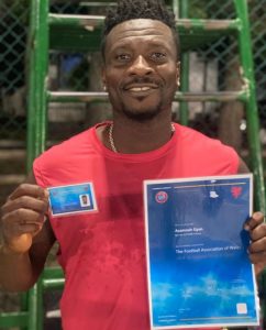 Ghana Legend Asamoah Gyan Acquires UEFA B Coaching License 1 20221117 063414