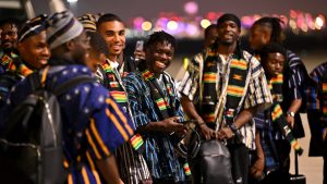 PICTURES: Ghana Black Stars arrive in Doha for 2022 World Cup 1 20221118 161050