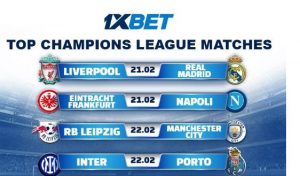 1xBet UCL Champions League Matches 2 Screenshot 20230217 160338
