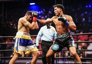 Sena Agbeko to fight WBA Super Middleweight Champ Morrell on April 22 2 Morrell 750x524 1