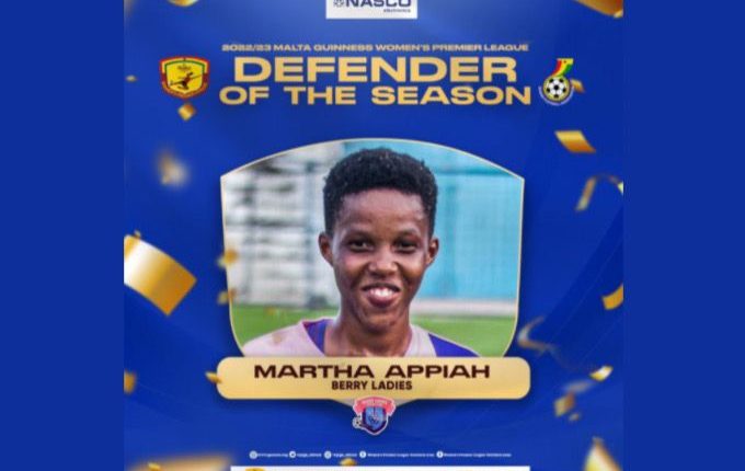 Martha Appiah named Malta Guinness Women's Premiere League Defender of the season 2022/2023