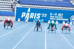 Raphael Botsyo Nkegbe placed 4th in his heat with 14:88 in the T54 100 M in the 2023 WPA World Championship 6 IMG 20230715 WA0087
