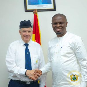 Leadership of Ghana Boys Brigade Pays Courtesy Call On Youth And Sports Minister 1 FB IMG 1692293912456