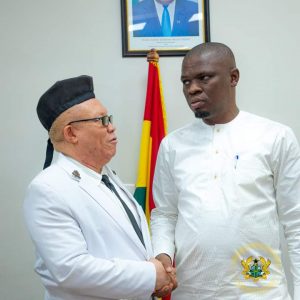 Leadership of Ghana Boys Brigade Pays Courtesy Call On Youth And Sports Minister 2 FB IMG 1692293915383