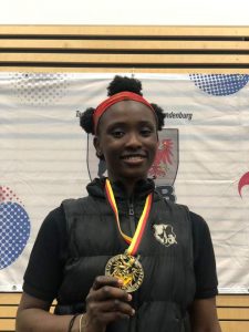 Taekwondo: Ghanaian Eunice Adedapo wins Gold Medal at TVBB Master Championship in Germany 2 FB IMG 1696320030451