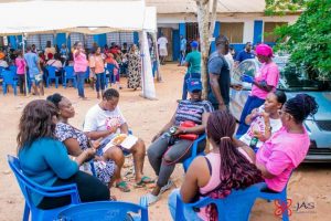 Community Care: JAS Foundation Organise Free Breast Screening in Weija-Gbawe Constituency 9 FB IMG 1698310768024