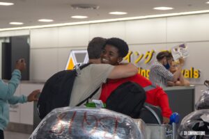 PICTURES: Black Queens land in Narita-Tokyo for international friendly 2 20240708 165007