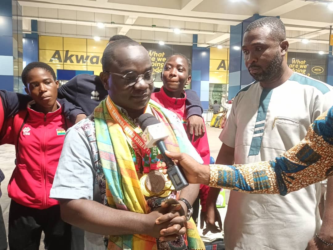 Sport Badminton Championship Golden Shuttlers get rousing welcome in Accra 2 IMG 20240831 WA0069
