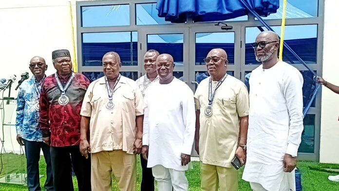 Sports Writers Association of Ghana Commissions New Secretariat 1 PATRONS 696x392 1