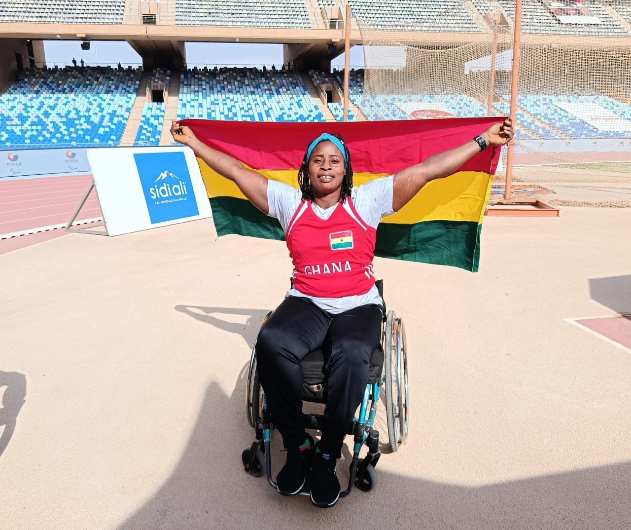 Ghana’s Paralympian Zinabu Issah Wins Gold with 29.25 Record at WPA 2025 Marrakesch Grand Prix 1 IMG 20250424 WA0081