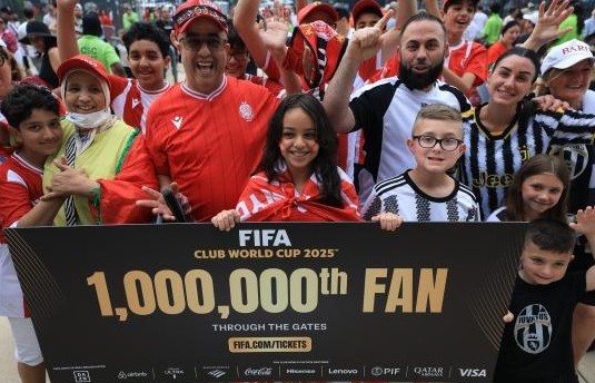 Nine-year old Wydad AC fan Rachida Elomari becomes millionth fan at FIFA Club World Cup 2025 2 20250623 032326