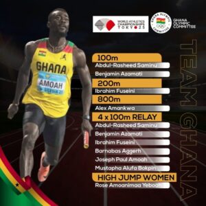 Meet Team Ghana for the World Athletics Championships in Tokyo 2025 1 IMG 20250909 WA0029