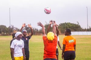 GRFU President Rafatu Inusah Champions Girls’ Empowerment Through Rugby Rising Play Project 3 IMG 20250913 WA0041 1