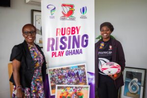 GRFU President Rafatu Inusah Champions Girls’ Empowerment Through Rugby Rising Play Project 1 IMG 20250913 WA0056