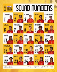 Ghana's Black Queens Confirm Squad Numbers Ahead of WAFCON 2026 Kick-Off 1 HOFESkkWYAACUXm