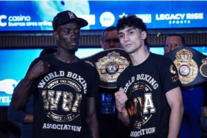John “Abaja” Laryea Makes Weight for WBA World Title Eliminator Against Adrian Robledo in Buenos Aires 2 IMG 20260814 WA0174