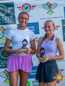 Success Ogunjobi and Sydney Wright Crowned J100 Accra Girls’ Doubles Champions 2 IMG 20261009 WA0117